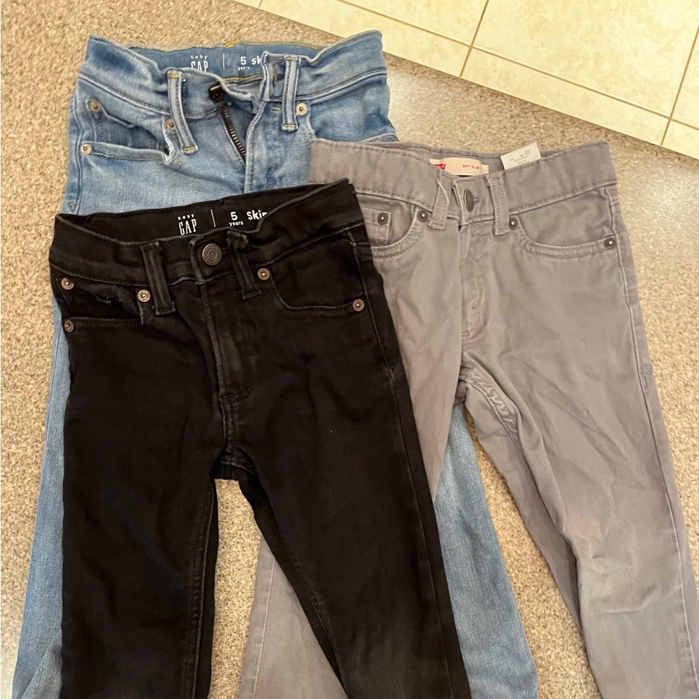 Boys 5 slim fit pants